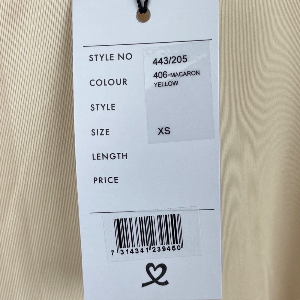 Daily Sports Macaron Yellow Golf Tennis Skort Athletic Skirt NANCE Size XS - NWT - Picture 9 of 9